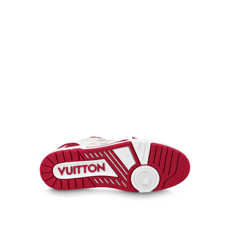 LV Trainer Sneaker — Red · Style 1ABLXJ, product image 6