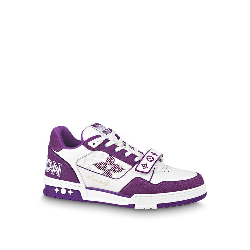 LV Trainer Sneaker — Violet · Style 1ABLYN, product image 1