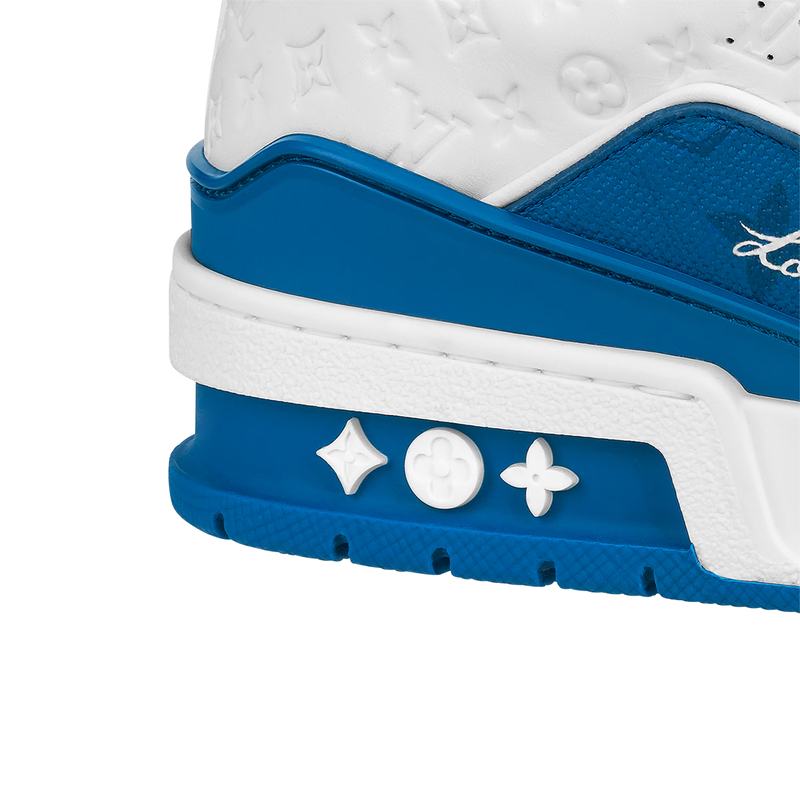 LV Trainer Sneaker — Blue · Style 1ABOH9, product image 5