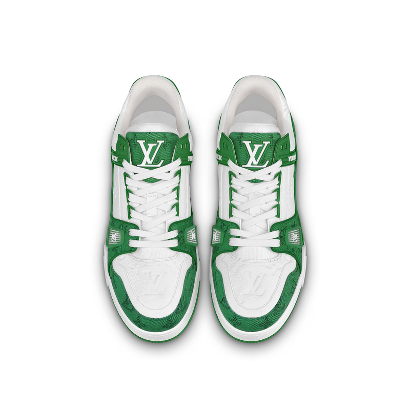 LV Trainer Sneaker — Green · Style 1A9JHQ, product image 2