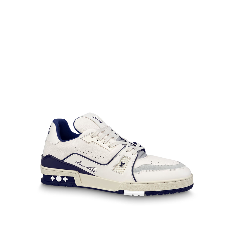 LV Trainer Sneaker — Marine · Style 1ABFA8, product image 1
