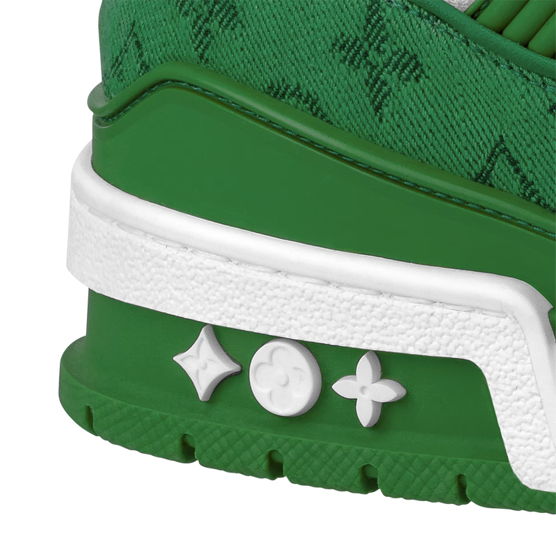 LV Trainer Sneaker — Green · Style 1A9JHQ, product image 5