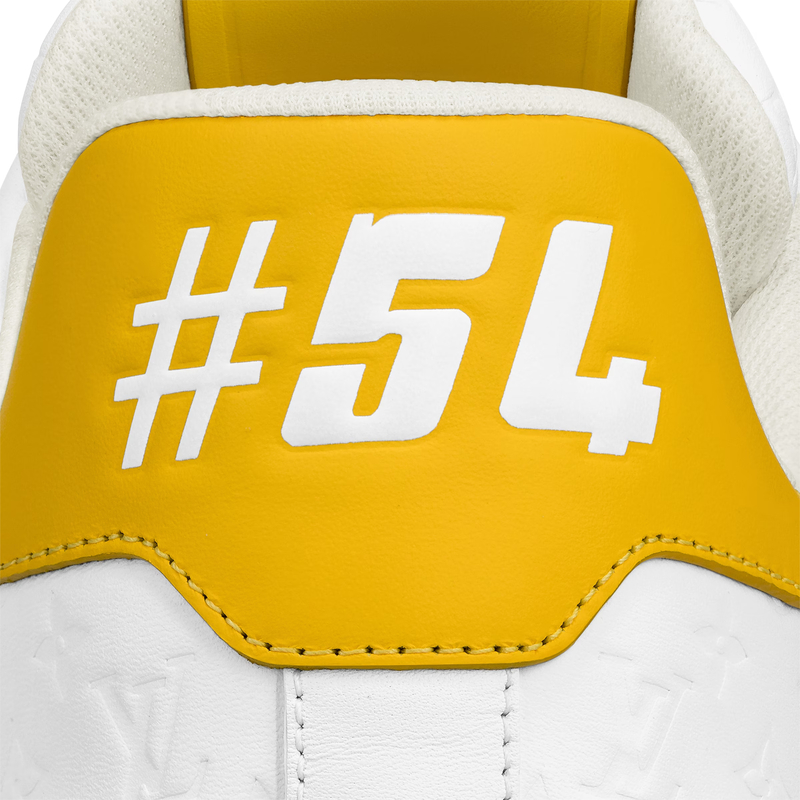 LV Trainer Sneaker — Yellow · Style 1ABOID, product image 5