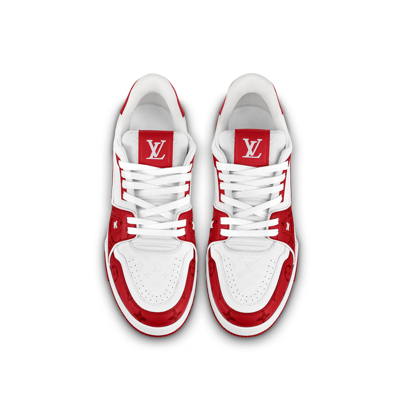 LV Trainer Sneaker — Red · Style 1AANFH, product image 2