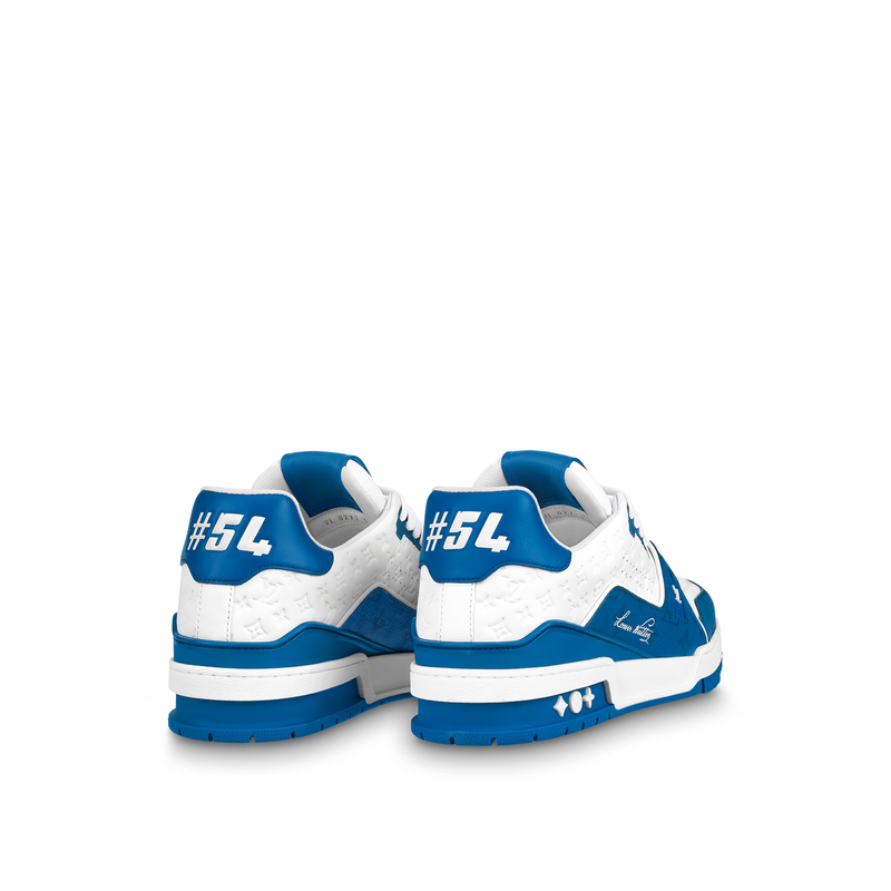 LV Trainer Sneaker — Blue · Style 1ABOH9, product image 3