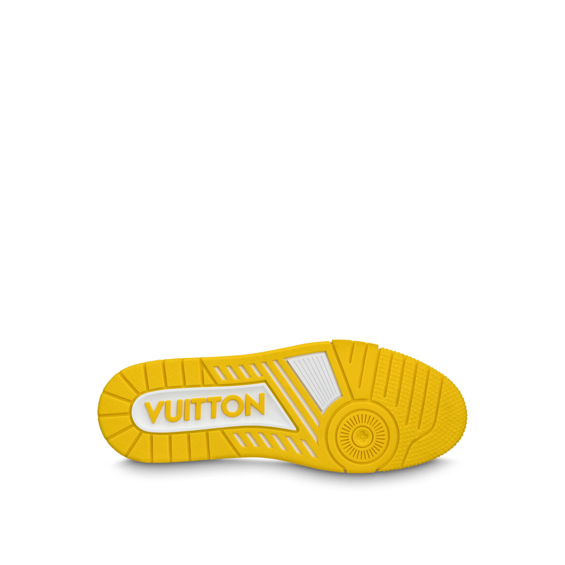 LV Trainer Sneaker — Yellow · Style 1ABOID, product image 4