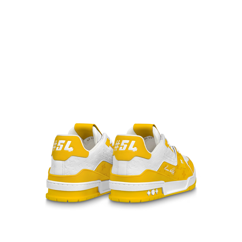 LV Trainer Sneaker — Yellow · Style 1ABOID, product image 3