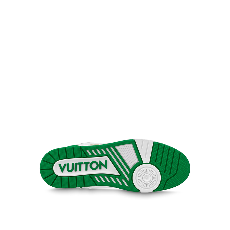 LV Trainer Sneaker — Green · Style 1ABLY3, product image 6