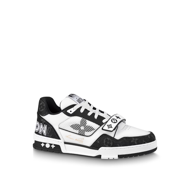 LV Trainer Sneaker — Black · Style 1ABODE, product image 1