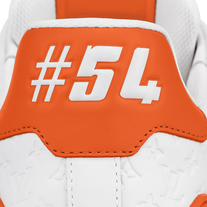 LV Trainer Sneaker — Orange · Style 1ABOIX, product image 5