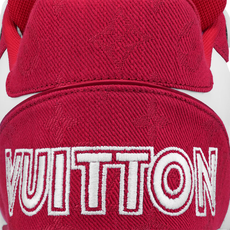 LV Trainer Sneaker — Red · Style 1ABLXJ, product image 4