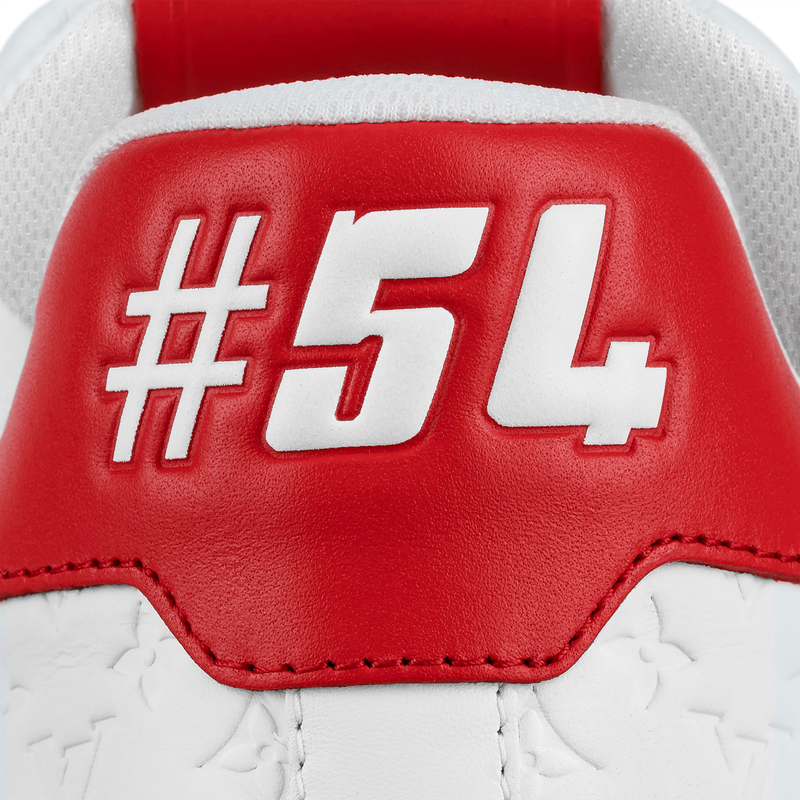 LV Trainer Sneaker — Red · Style 1AANFH, product image 5