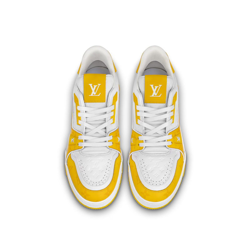 LV Trainer Sneaker — Yellow · Style 1ABOID, product image 2
