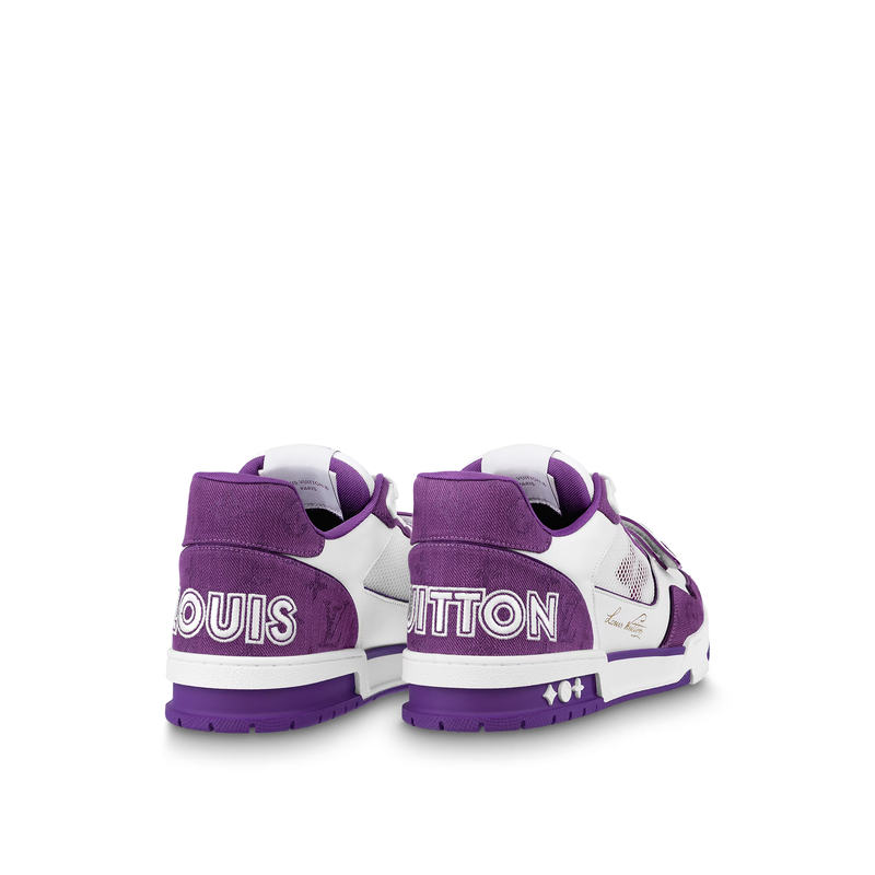 LV Trainer Sneaker — Violet · Style 1ABLYN, product image 3