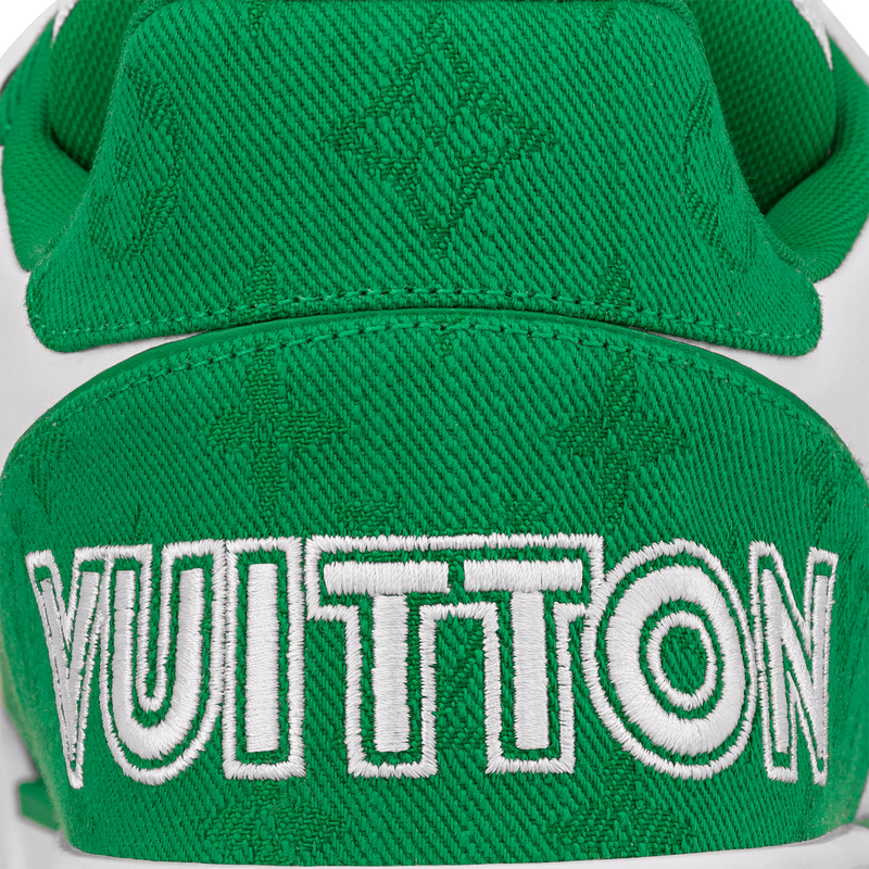 LV Trainer Sneaker — Green · Style 1ABLY3, product image 4